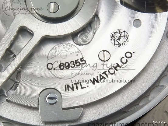 MIROTIME 1228 Portuguese Chrono IW3716 Z+F 1:1 Best Edition White Dial on Gray Rubber Strap A WrinkleFree 7014